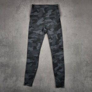 Lululemon Align High-Rise Pant Womens 8 Black Gray Camo Nulu Leggings